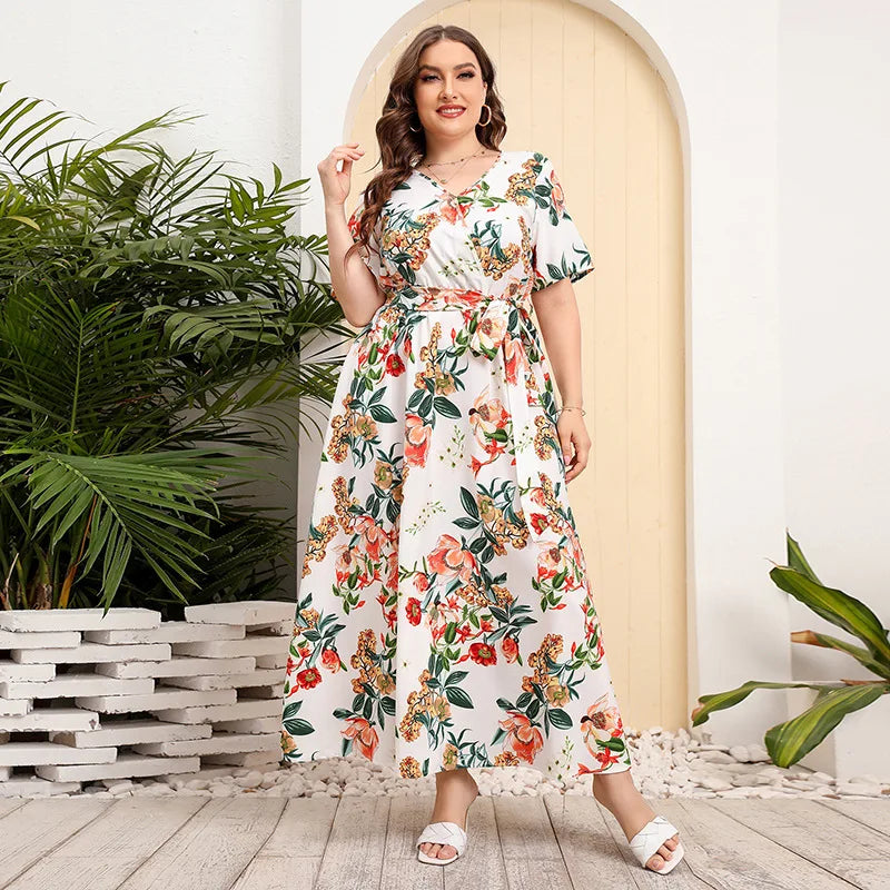 Vestido Feminino Floral Longo - Ivy