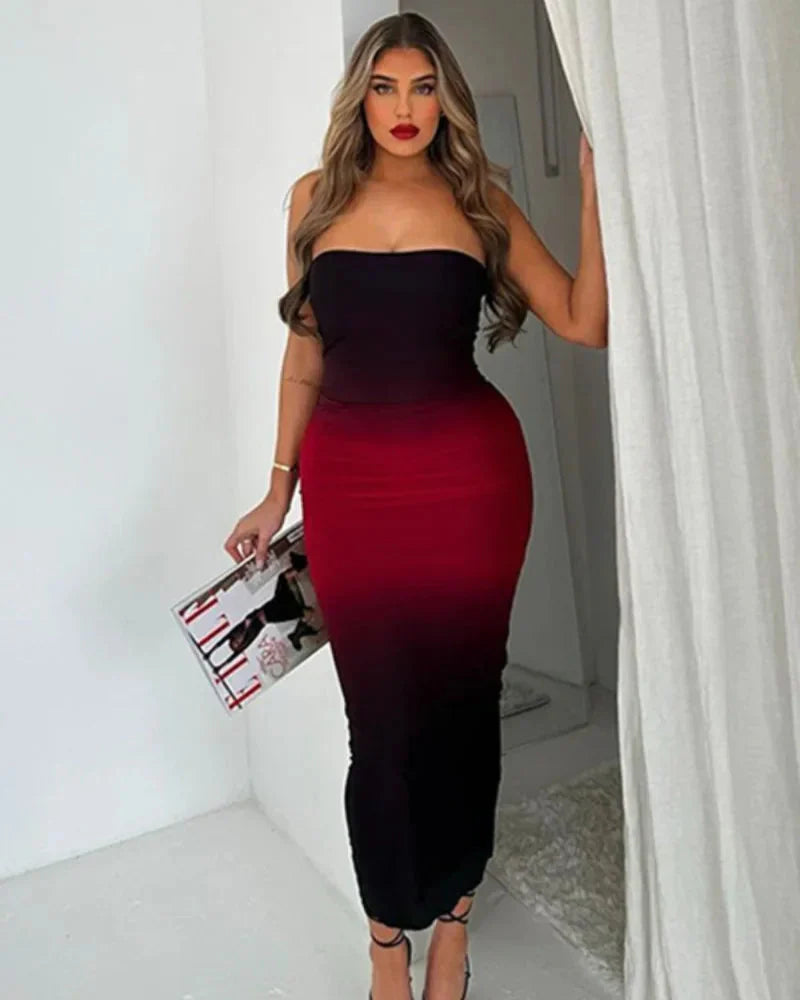 Vestido Longo Estampa Floral Elegância e Charme - Lilou