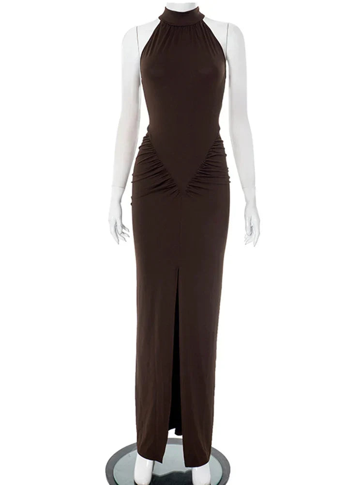 Vestido Longo sem Alças Sofisticado - Callista