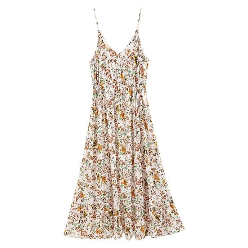 Vestido Feminino Floral Longo - Aloha
