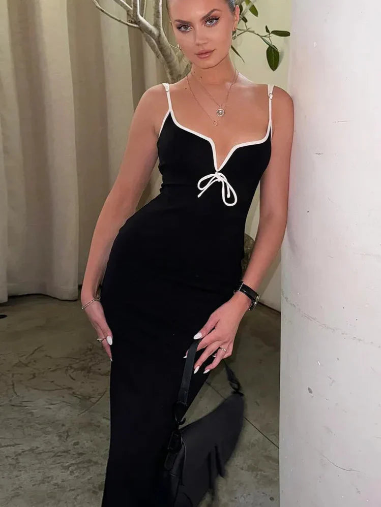 Vestido Feminino Longo Tendência e Sofisticação - Tara