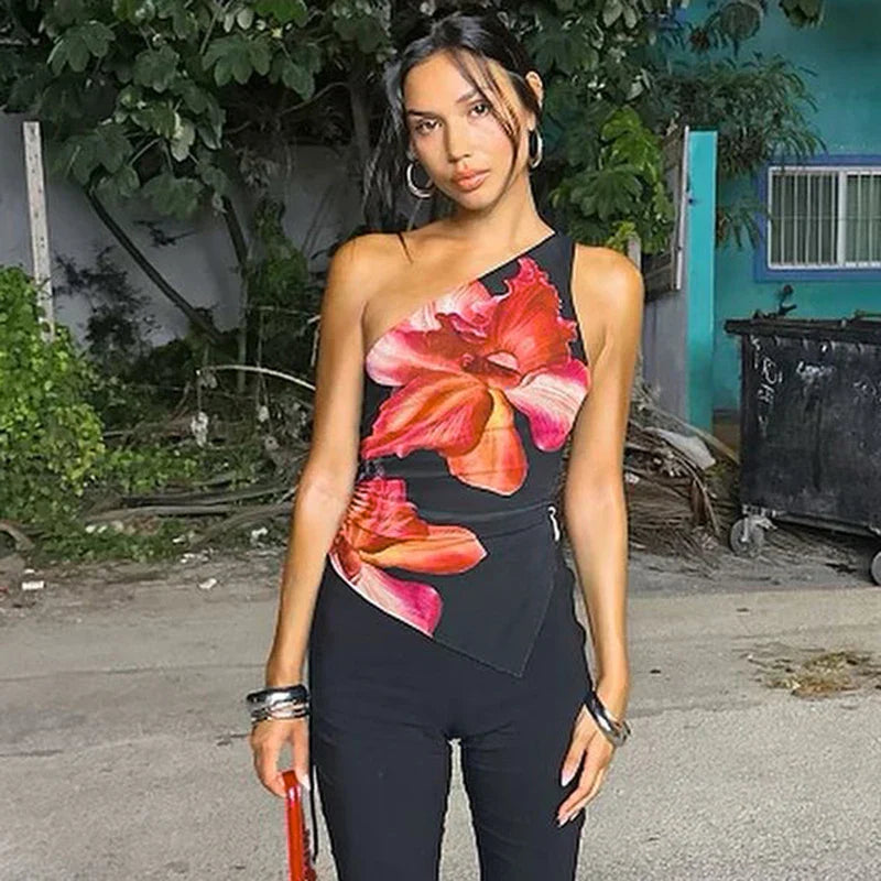 Vestido Curto com Estampa Floral - Celestine