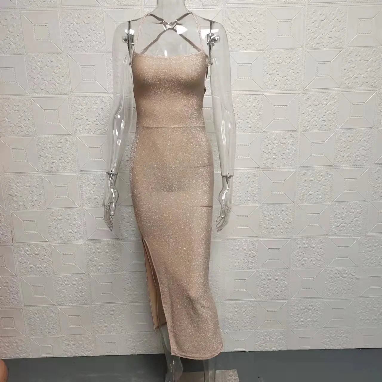 Vestido Feminino Longo Glamouroso - Âmbar