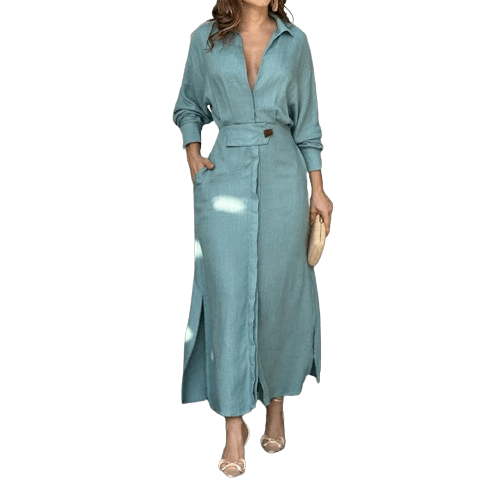 Vestido Feminino Casual Design Moderno e Confortável - Giselle