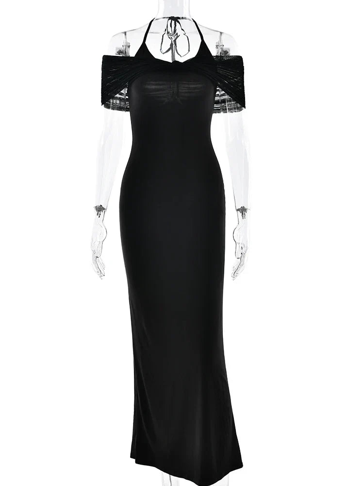 Vestido Longo sem Alças Elegante - Rosalind