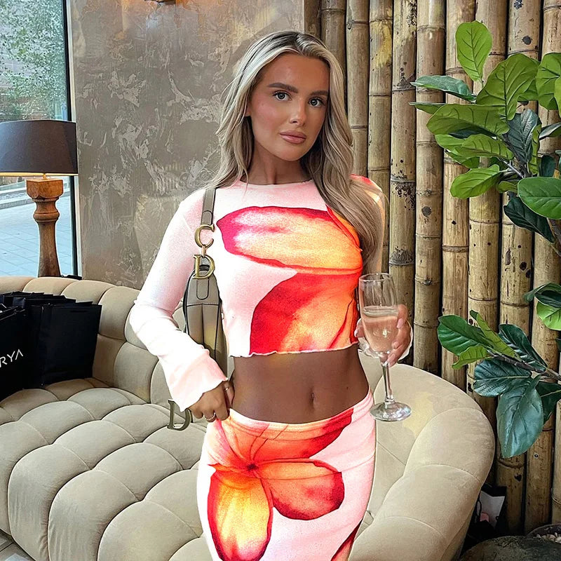 Vestido Longo com Estampa Floral - Amara