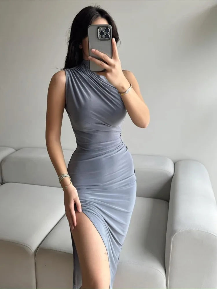 Vestido Feminino Longo Fashion - Melina