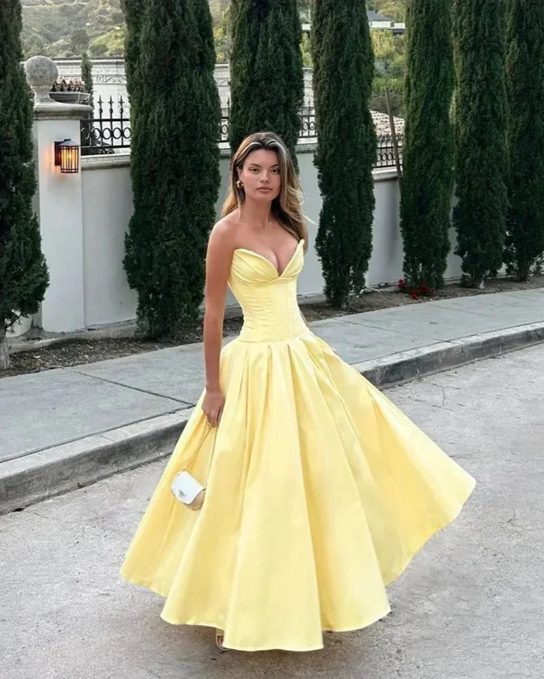 Vestido Longo Casual Elegante Premium - Tereza