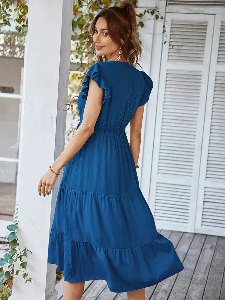 Vestido Midi Soltinho - Renata