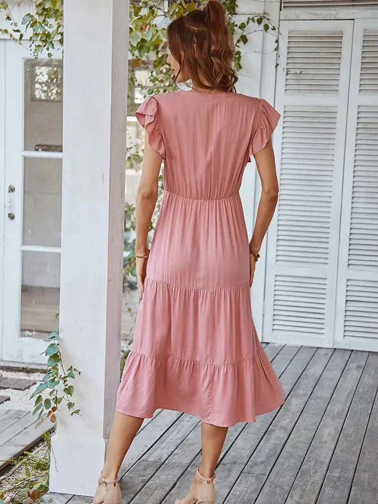 Vestido Midi Soltinho - Renata