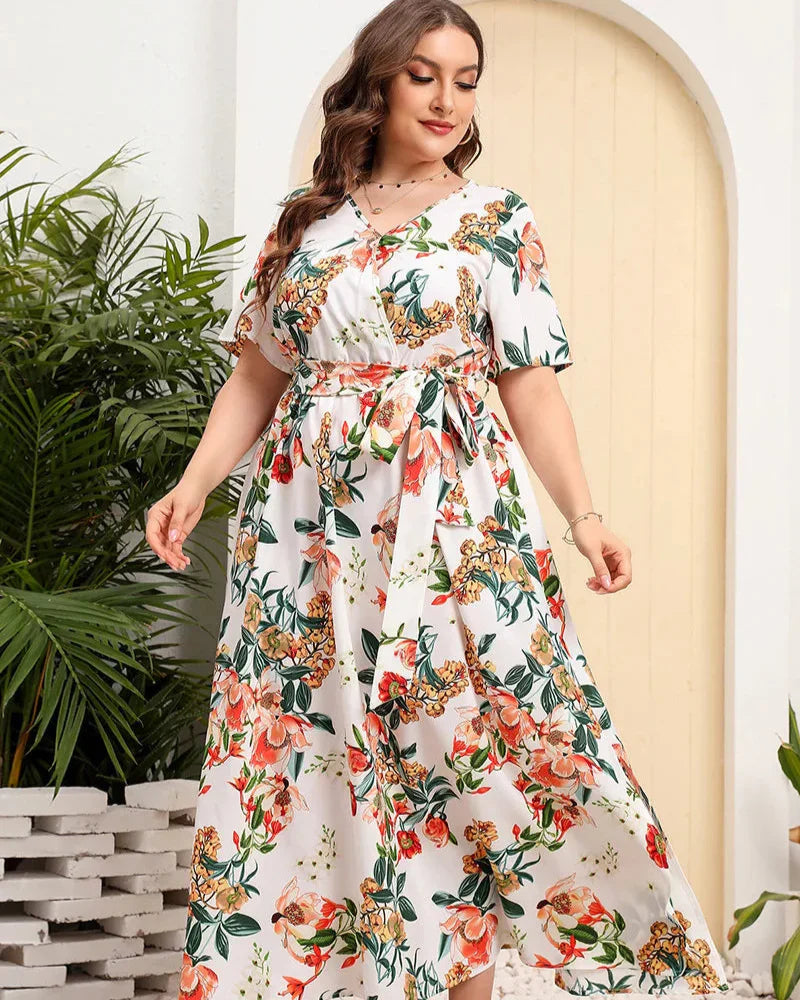 Vestido Feminino Floral Longo - Ivy