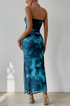 Vestido Feminino Longo com Fenda - Berenice