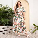 Vestido Feminino Floral Longo - Ivy
