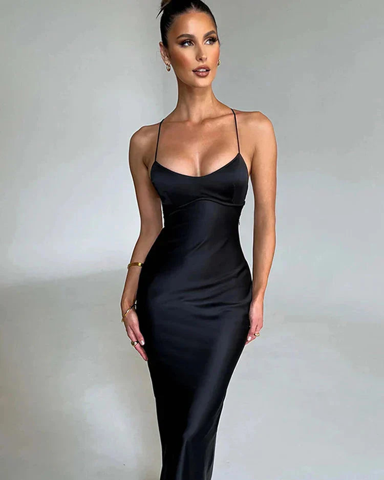 Vestido Feminino Longo Elegante - Phoebe