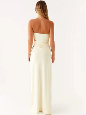 Vestido Longo Fashion sem Alças - Faustine