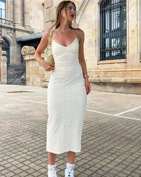 Vestido Casual Sem Alça Leveza e Estilo - Melody