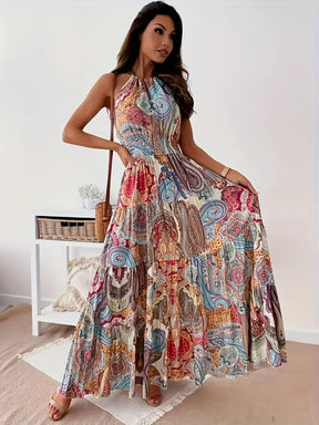 Vestido Midi Visual Feminino Casual e Versátil - Elise