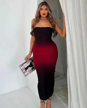 Vestido Longo Estampa Floral Elegância e Charme - Lilou