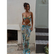 Vestido Longo com Decote em V - Maëlle