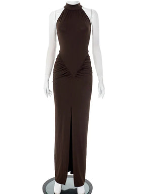 Vestido Longo sem Alças Sofisticado - Callista