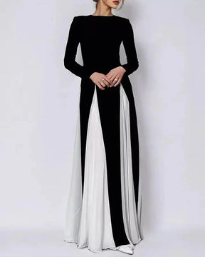 Vestido Longo Slim com Manga Comprida - Willow