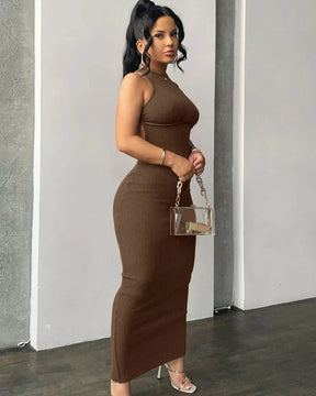 Vestido Feminino Longo Elegante - Soleil