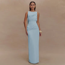 Vestido Longo Casual sem Mangas - Liora