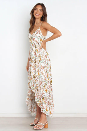 Vestido Feminino Floral Longo - Aloha