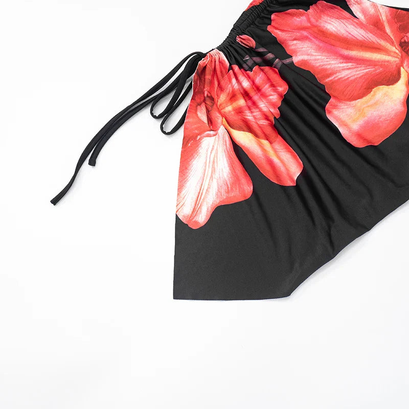 Vestido Curto com Estampa Floral - Celestine