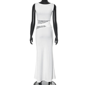 Vestido Longo sem Alças Elegante Sofisticado - Hannelore