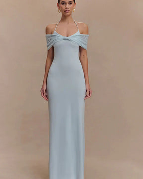 Vestido Longo sem Alças Elegante - Rosalind