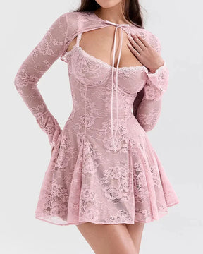 Vestido Curto Manga Comprida Danika - PRIME