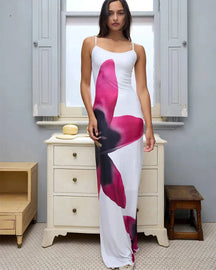 Vestido Longo Floral Leveza e Elegância Feminina - Estelle