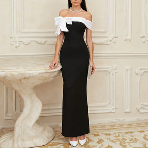 Vestido Longo sem Mangas Elegante - Zaria