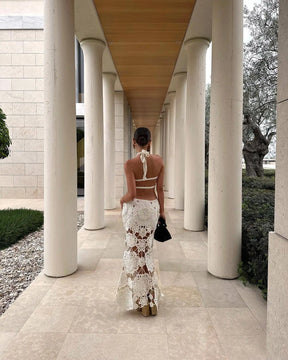 Vestido Longo sem Alças Tricot - Romilly