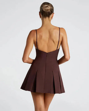 Vestido Curto sem Alças Margot Minimalista - PRIME