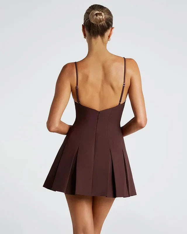 Vestido Curto sem Alças Margot Minimalista - PRIME