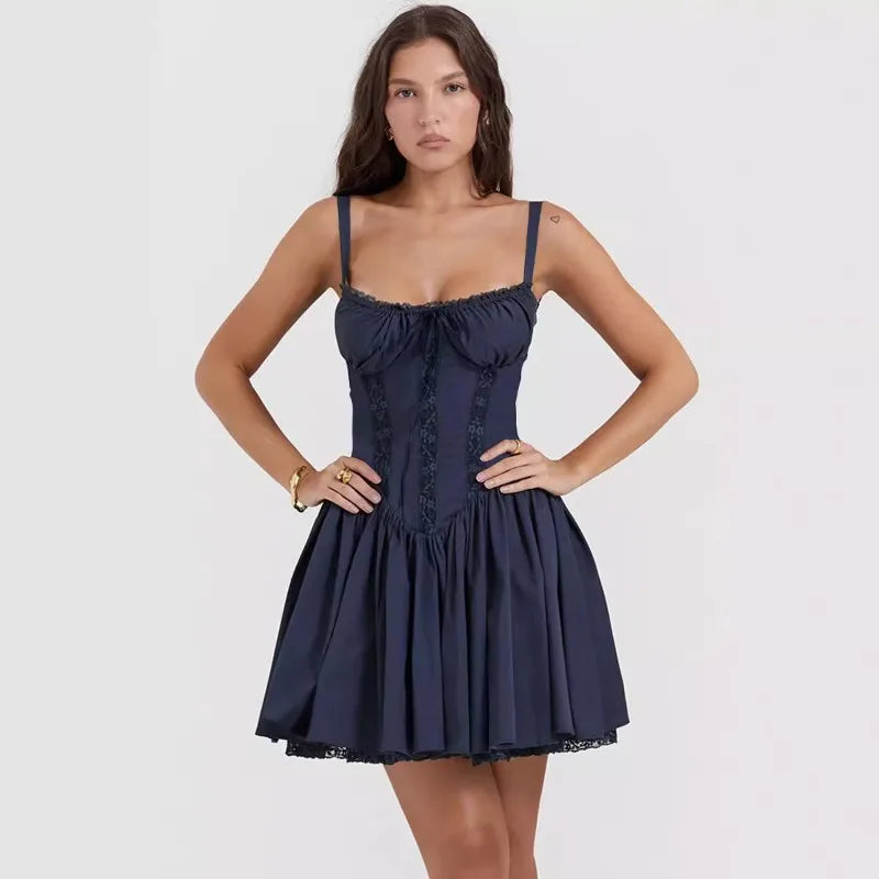 Vestido Curto Elegante sem Alças Giada Clássico - PRIME