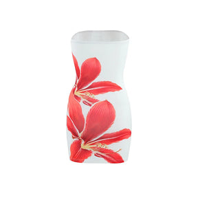 Vestido Curto com Estampa Floral - Olwen