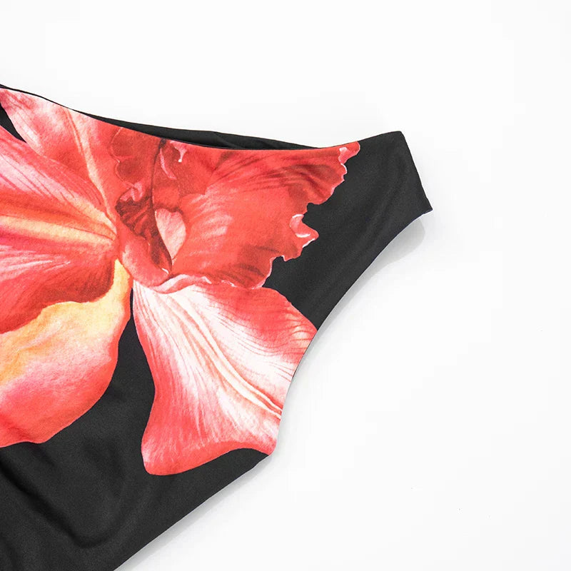 Vestido Curto com Estampa Floral - Celestine