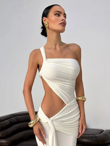 Vestido Longo sem Alças Sofisticado Elegante - Helene