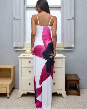 Vestido Longo Floral Leveza e Elegância Feminina - Estelle