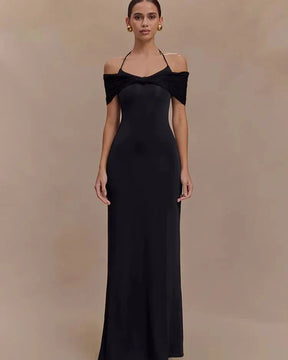 Vestido Longo Casual sem Mangas Sofisticado - Fenna