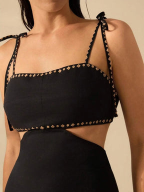 Vestido Longo Casual com Estampa Floral - Talia