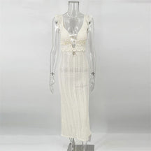 Vestido Feminino Longo de Tricot - Reina