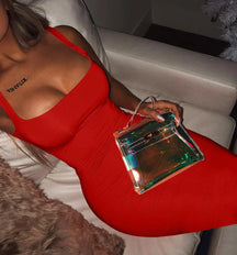 Vestido Feminino Midi Para Festas  Glamour e Delicadeza - Hope