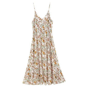Vestido Feminino Floral Longo - Aloha