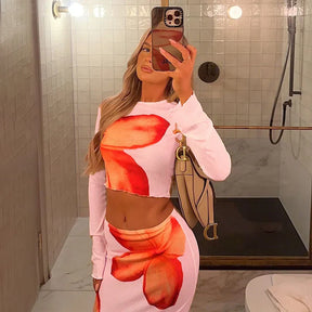 Vestido Longo com Estampa Floral - Amara