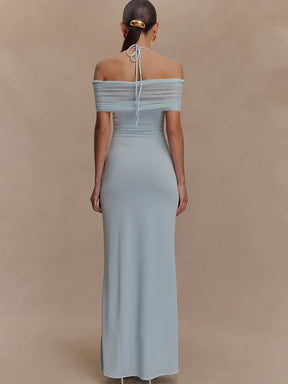 Vestido Longo sem Alças Elegante - Rosalind