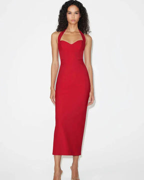 Vestido Longo sem Alças Elegante - Isabeau